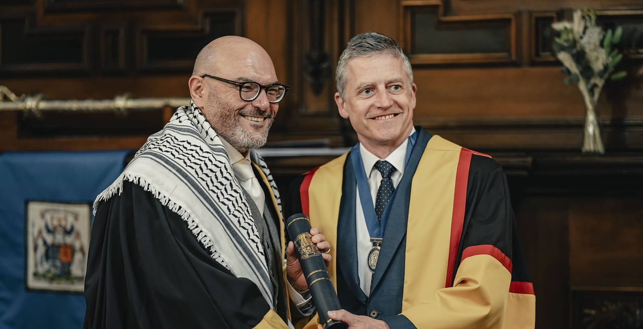 Members of the RCPSG Physicians faculty in academical dress